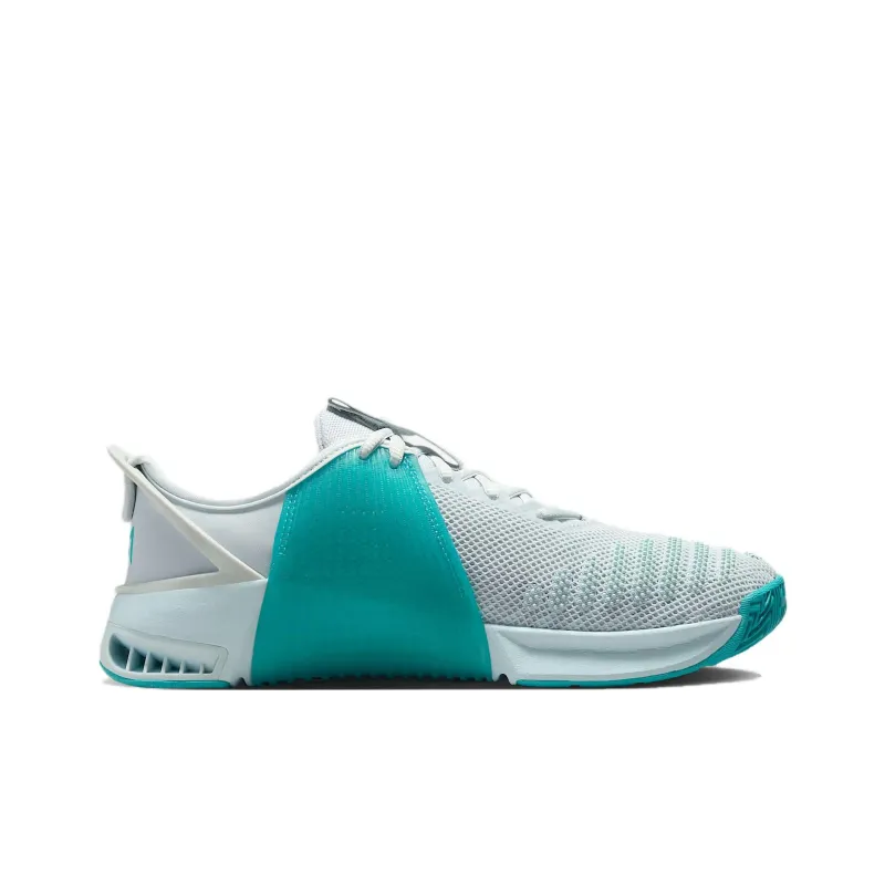 Nike Metcon 9 Slip Resistant And Breathable Low Top Running Shoes Women's Gray Green-1