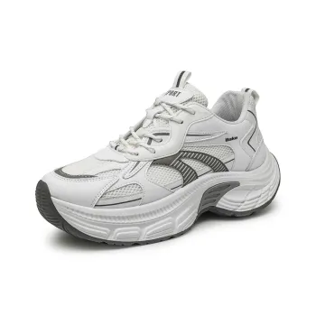 BAKE Slip Resistant, Abrasion Resistant, Breathable Low Top Chunky Sneakers Men's