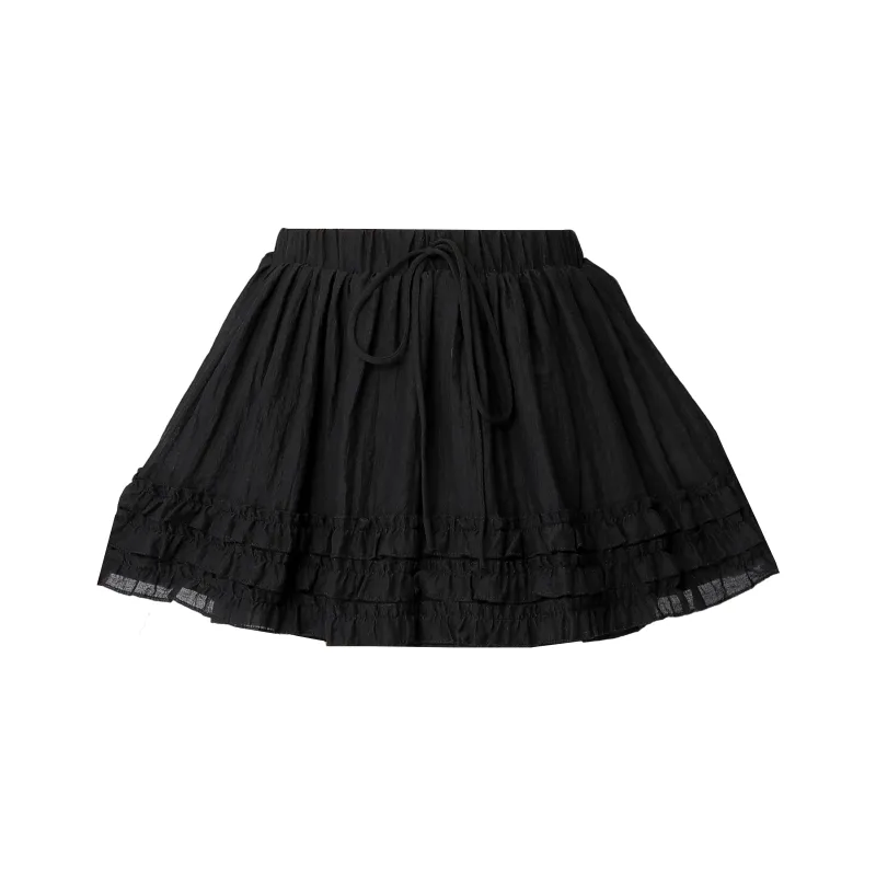 Ning Cai Yuer Casual Short Skirts Women's-5