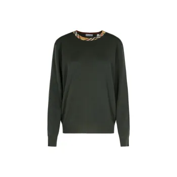 Burberry Sweaters Men Green