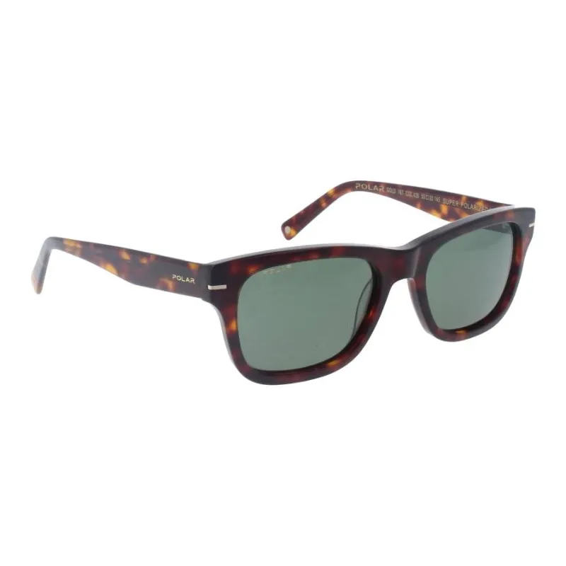 Polar Square Sunglasses Unisex Tortoiseshell-2