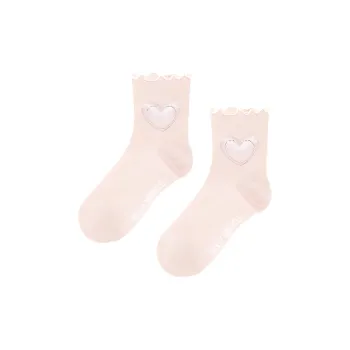 SILKY MIRACLE FW22 Mid Calf Socks Women's 1 Pack Pink