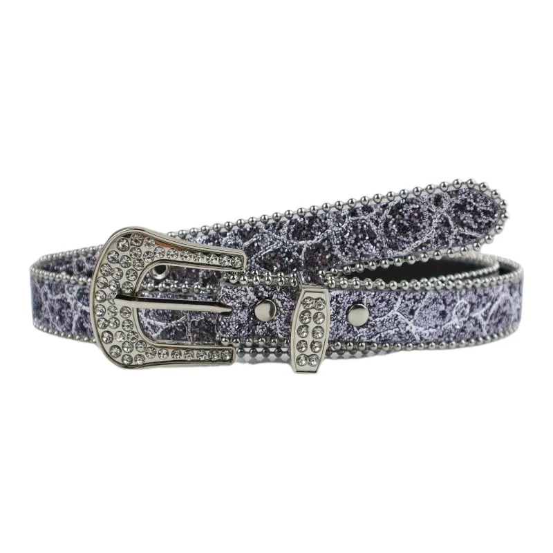 JEANSWEST PU Leather Belts Women's 2.5CM-2