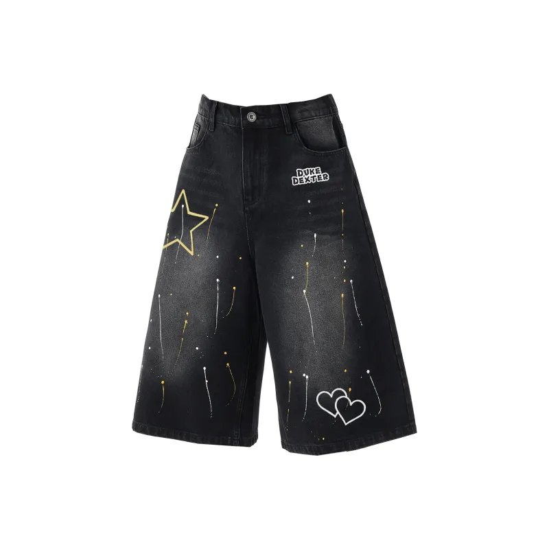 DUKE+DEXTER Denim Shorts Unisex-0