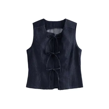 Initial language Shirts Women's Denim Original