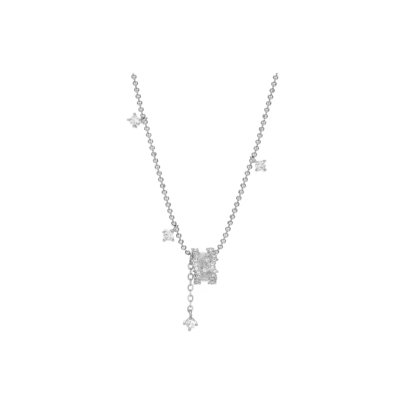 Clect Synthetic Cubic Zirconia Necklaces Women's-0