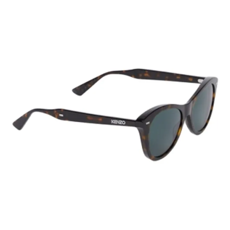 KENZO Subject To Official Website Round Sunglasses Unisex Brown-1