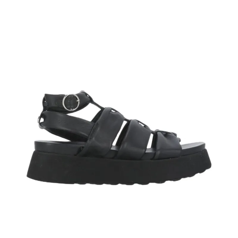 CULT GAIA Janis 4479 Roman Sandals 5cm Women's Black-1