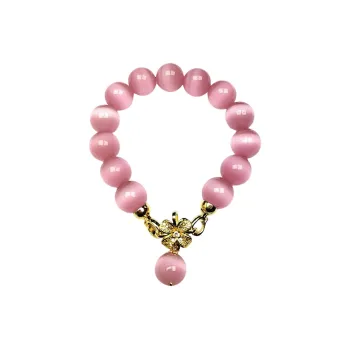 Gifts Glass Cat Eye Bracelets Unisex