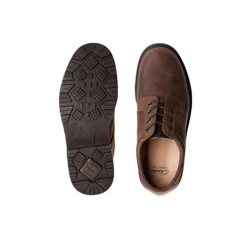 Clarks Lane Stride Casual Shoes Men's Brown-5