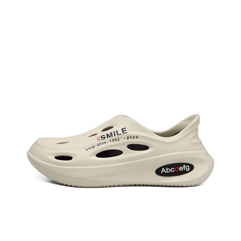 Budding Bear EVA Odor Resistant Abrasion Resistant Slip Resistant Closed Toe Slippers Men's-0
