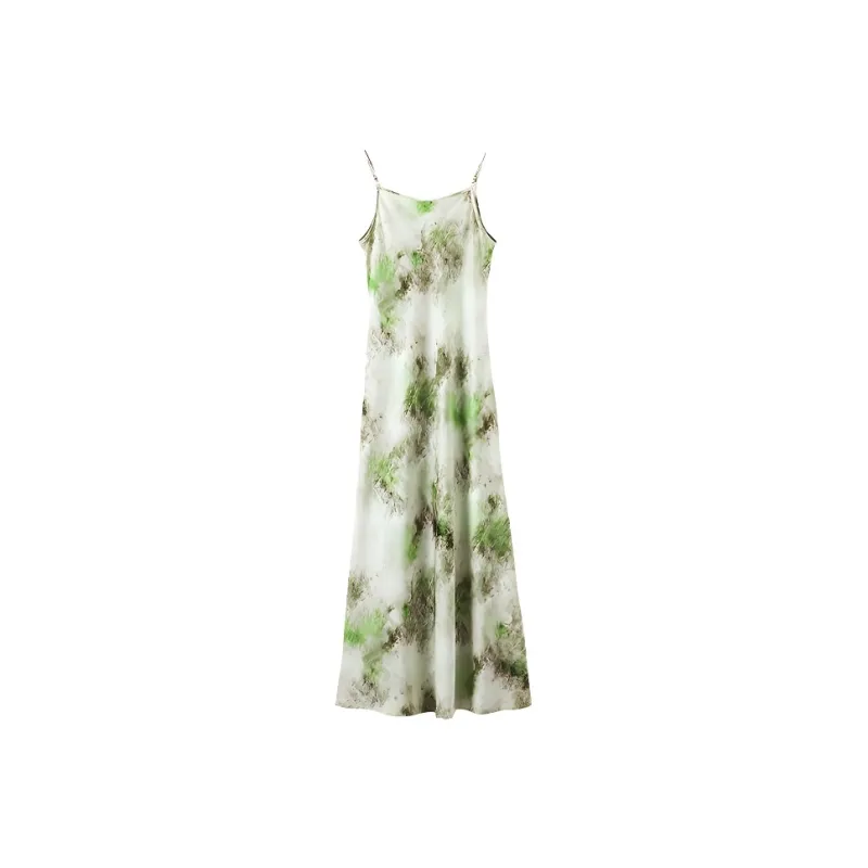 Late White Slip Dresses Women's Multicolor-1
