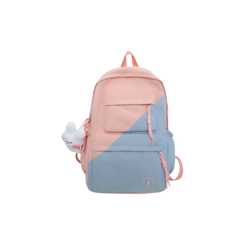 Wolfhorse Nylon Backpack Unisex Multicolor-24