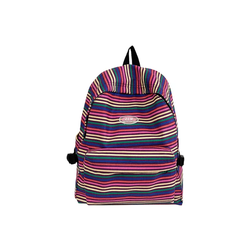 Vack Nylon Backpack Women's Multicolor-5