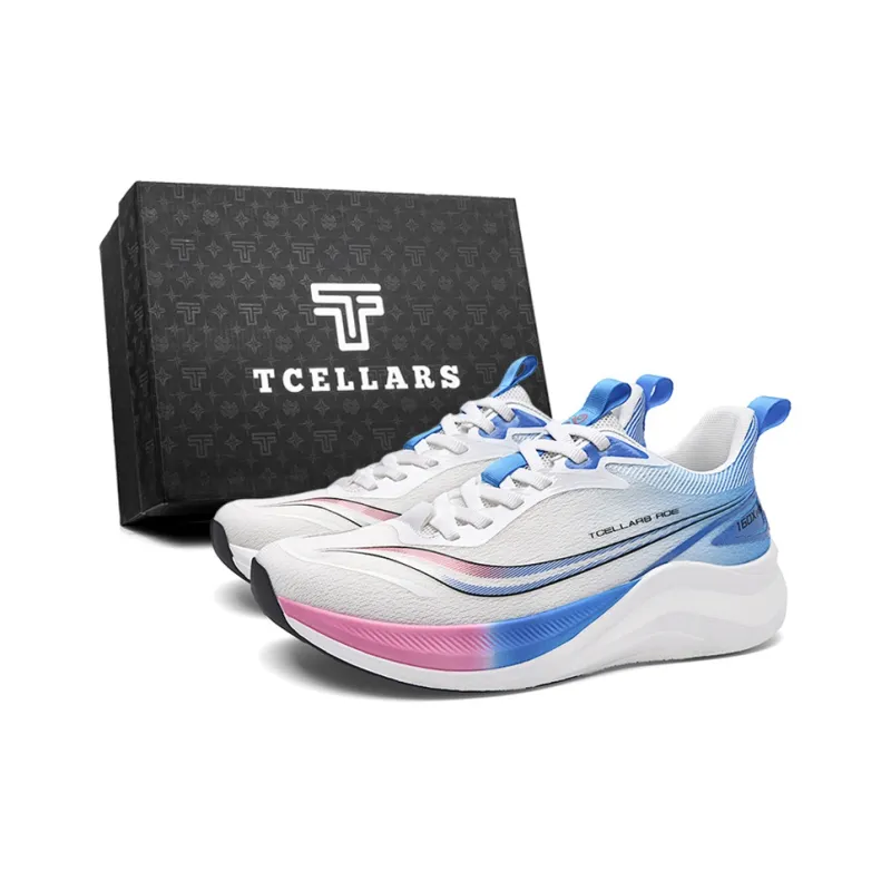 TCELLARS Cushioning, Abrasion Resistant, Breathable, Coverage, Support Low Top Running Shoes Men's-2