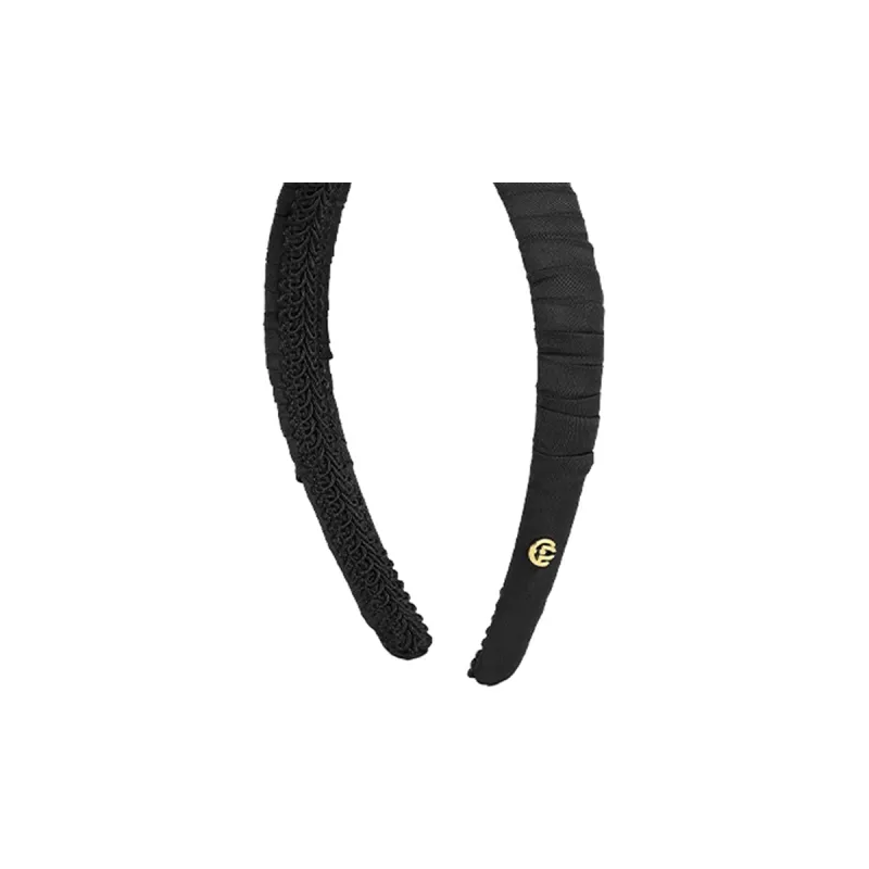 EVITA PERONI Polyester Headbands Women's Black-1