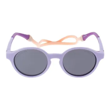 PLAYMOBIL Acetate Round Sunglasses Kids' Purple