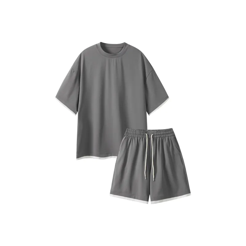 JUNGLE PANDA Casual Sportswear Unisex 2 Piece Set-15