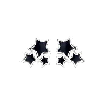 CENTURY&KINDLE S925 Silver Stud Earrings Women's