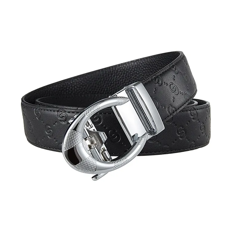 ACUC Top Grain Cow Leather Belts Men's 3.5CM-5