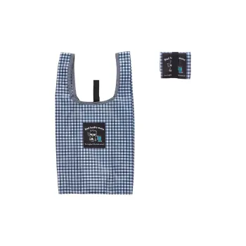 Sanrio Cool Penguins Polyester Tote Bag, Shopping Bag, Handbag Trumpets Women's Gray Blue