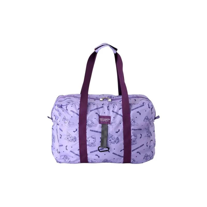 Sanrio Polyester Travel Bag Women's Purple-0