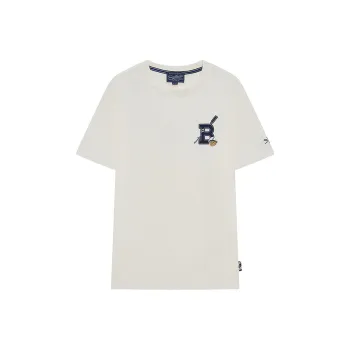 Teenie Weenie Men Evergreen Series T Shirts Unisex Ivory