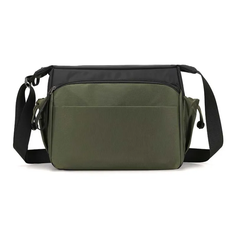 Boniu Nylon Shoulder Bag Unisex Black-9