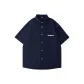 [Quick Dry Breathable]Navy Blue (Tf Lace Trims Graffiti Chest Logo _Tf Large Lace Trims Graffiti Back Logo)