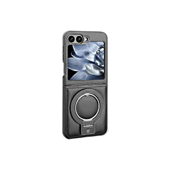 MOWEITU Leather Material 360 Magnetic Stand Phone Cases Compatibility  Samsung Z Fold 3, Z Fold 4, Z Fold 5, Z Fold 6