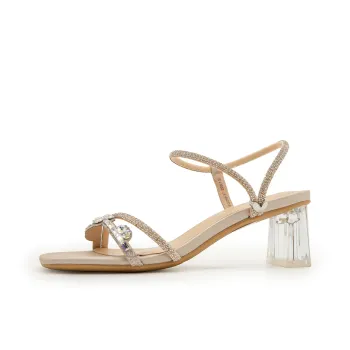 FED One Strap Sandals Women's Champagne