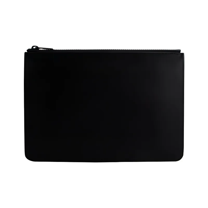 Maison Margiela Cow Leather Clutch Unisex Black-2