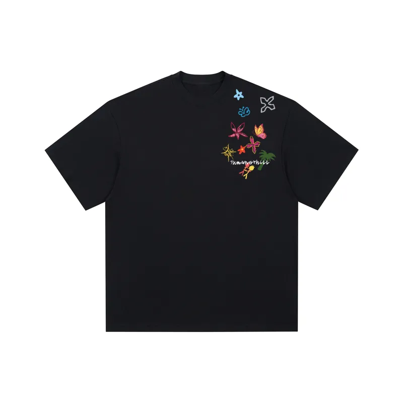 S.k. Manor Hill Short Sleeved T Shirts Unisex-4