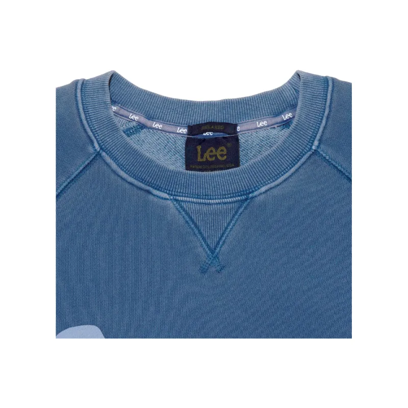 Lee T Shirts Men Blue-2