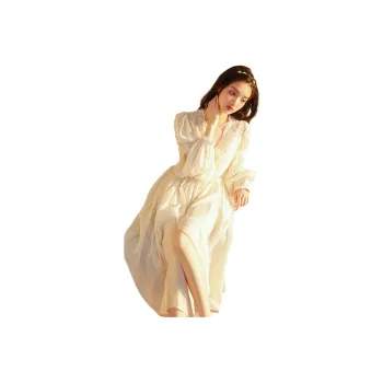 DEAR DEER PUFF Casual Suit Women's Beige