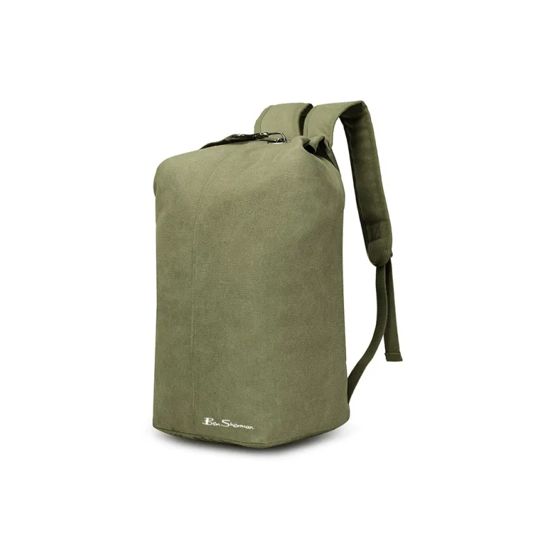 BEN SHERMAN Canvas Backpack Unisex Multicolor-8
