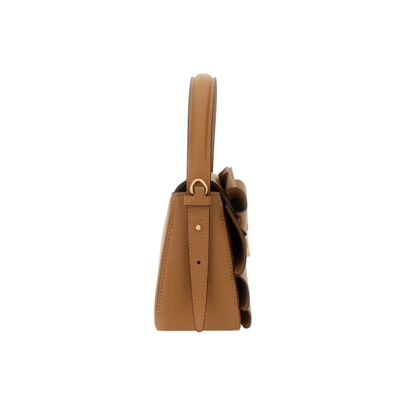 CULT GAIA Cow Leather Handbag Women's Camel-2