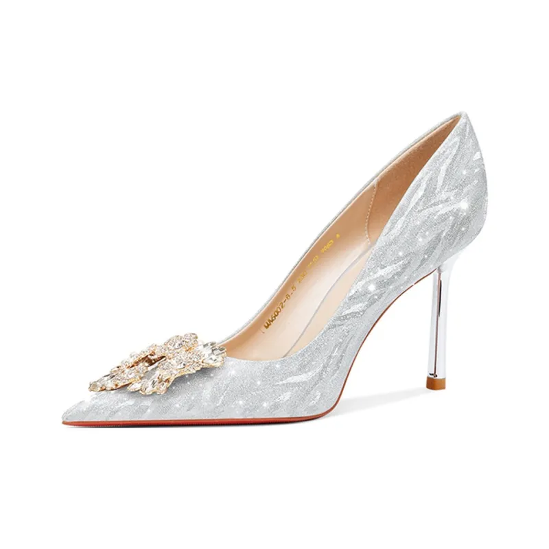 A Poinsettia Princess High Heels Women's-5