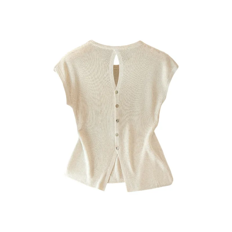 Cypress House Knitwear Women's Apricot-1