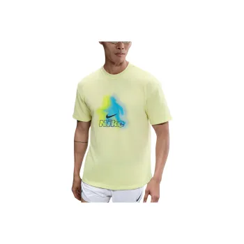 Nike Max90 Running T Shirt Men's Glow In The Dark Green