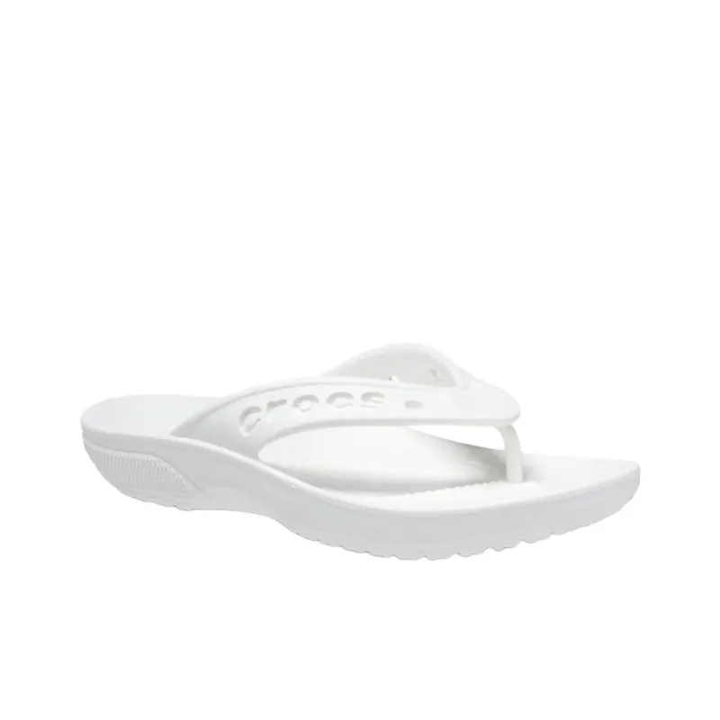 Crocs Baya 2 Slip Resistant Flip Flops Unisex White-2