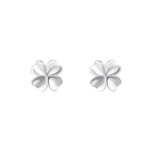 ALI THE FOX S999 Silver Stud Earrings Women's