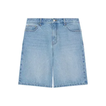 COVERNAT SS25 Denim Shorts Men's Light Blue