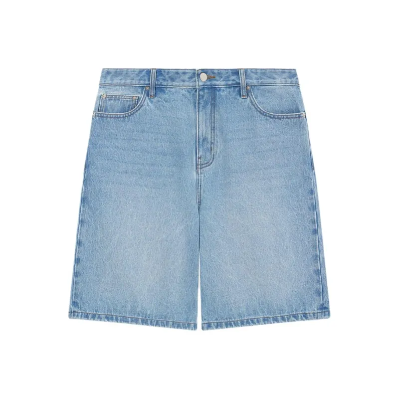 COVERNAT SS25 Denim Shorts Men's Light Blue-0