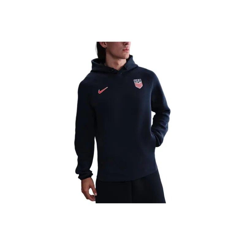 Nike Usmnt Tech Men's Nike Soccer Fleece Pullover Hoodie-0