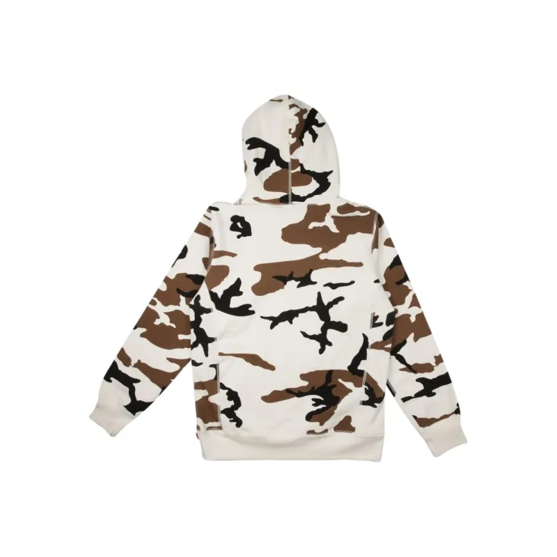 Supreme Rib Logo Zip Up Hoodie-1