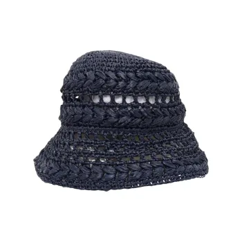 WEEKEND MaxMara 100% Viscose Bucket Hats Women's Blue