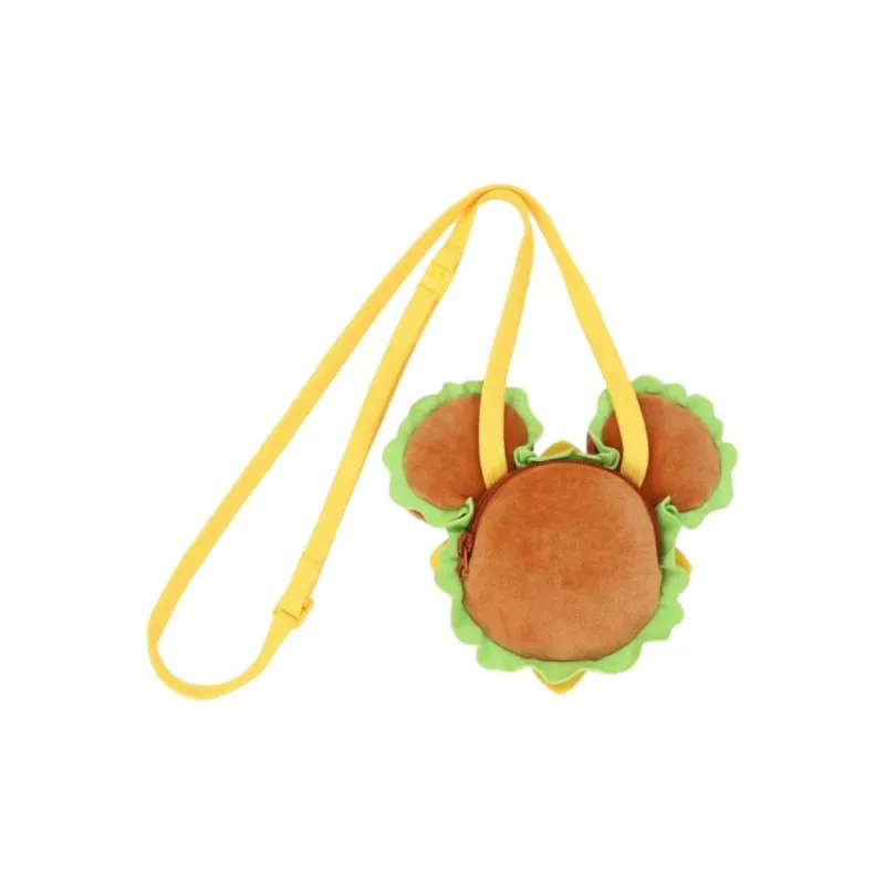 Disney Mickey Series Polyester Crossbody Bags Women's Brown-2
