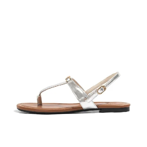 Old Meow One Strap Sandals Women's Silver