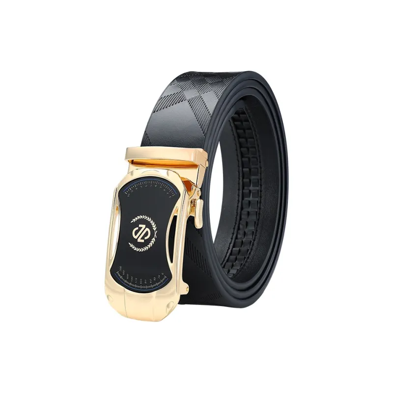 MILLIE'S Cow Split Leather Belts Men's Width 3.4cm-0